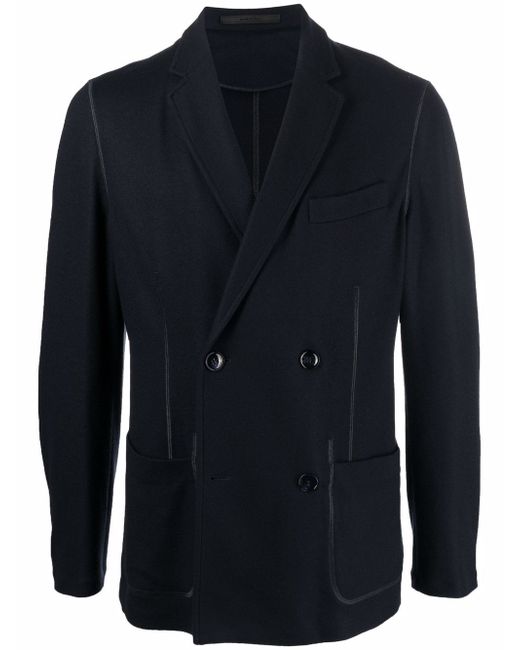 Giorgio Armani double-breasted cashmere blazer