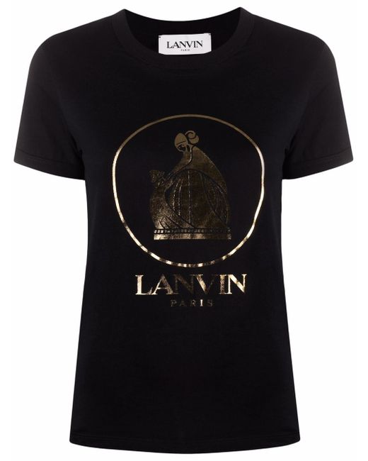 Lanvin logo-print short-sleeved T-shirt