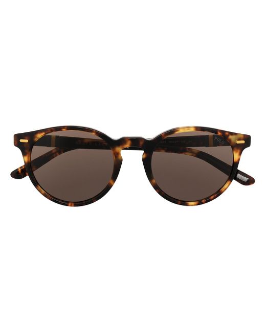 Polo Ralph Lauren tortoiseshell round frame sunglasses