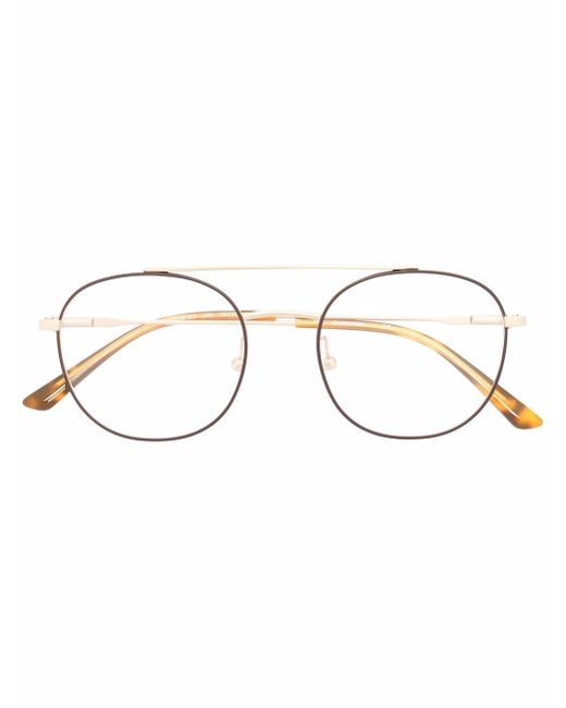 Calvin Klein round-frame glasses
