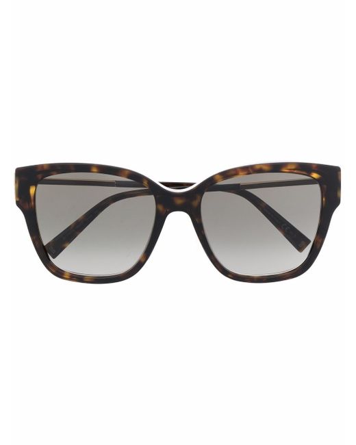 Givenchy tortoiseshell-effect cat-eye sunglasses