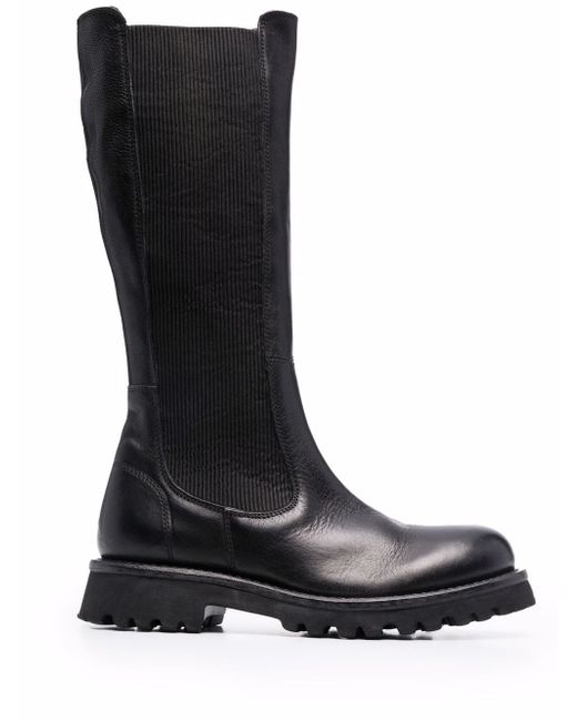 MoMa knee-length leather boots