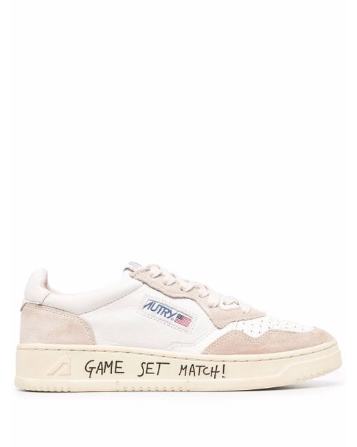 Autry panelled low-top sneakers