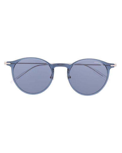 Montblanc transparent round-frame sunglasses