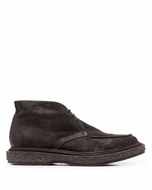 Officine Creative Bullet suede-leather boots