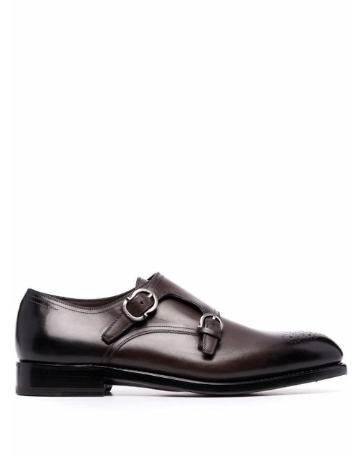 Salvatore Ferragamo buckle-detail monk shoes