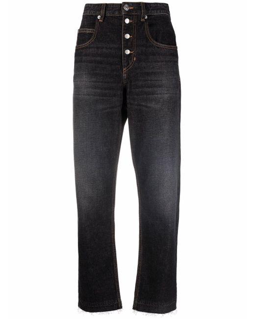 Isabel Marant Etoile high-rise tapered jeans