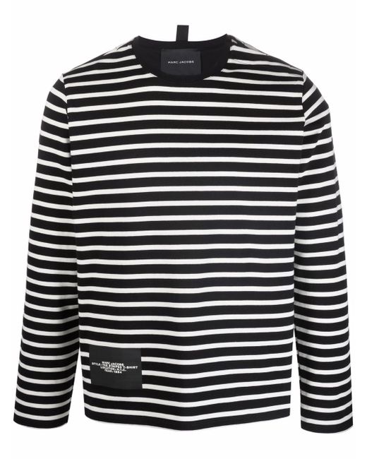 Marc Jacobs The Striped long-sleeve top