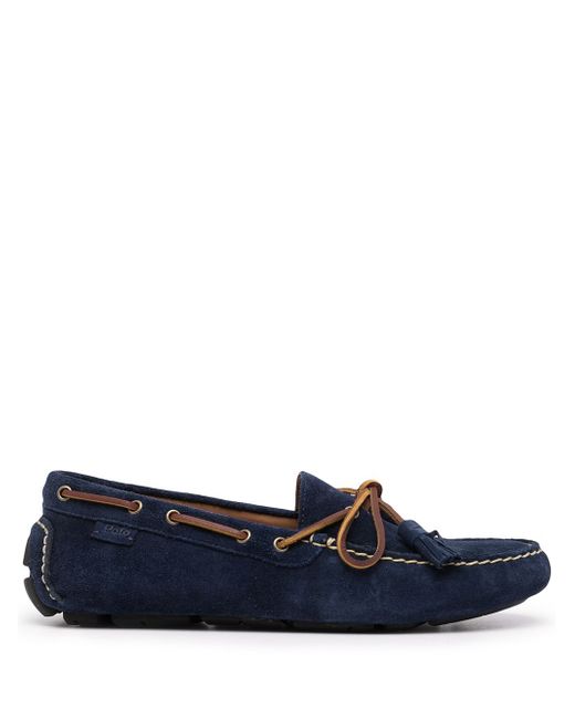 Polo Ralph Lauren Anders tasselled suede moccasins