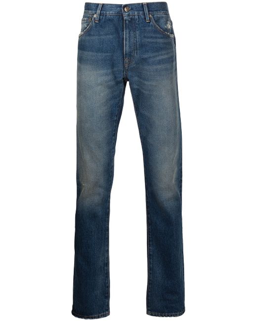 Alanui Senita straight-leg jeans