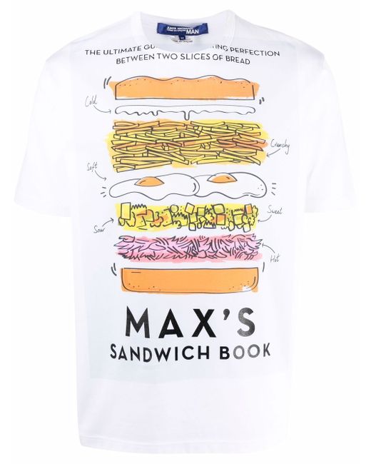 Junya Watanabe Maxs Sandwich Book T-shirt