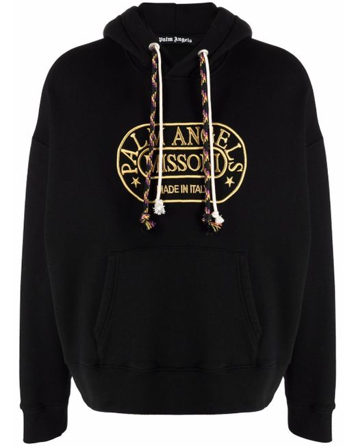 Palm Angels x Missoni Heritage logo-print relaxed hoodie