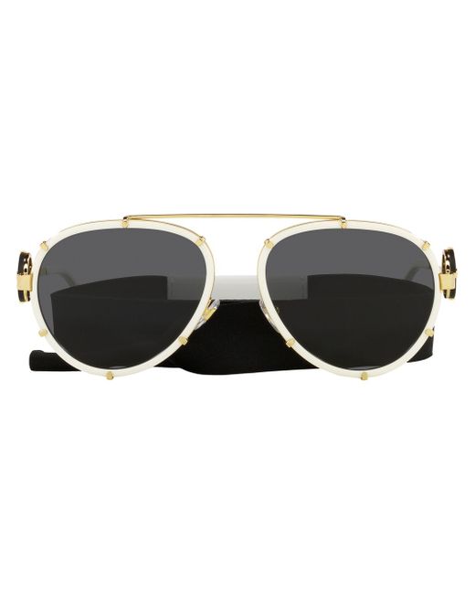 Versace aviator-style sunglasses