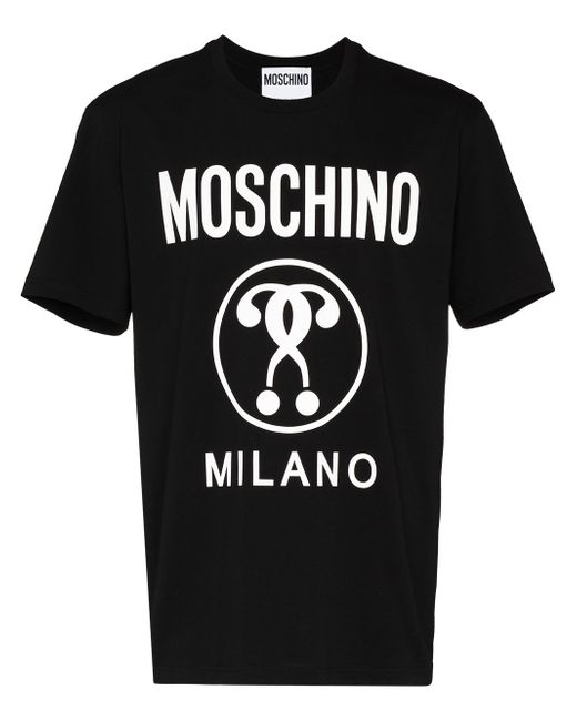 Moschino Double Question Mark-print T-shirt