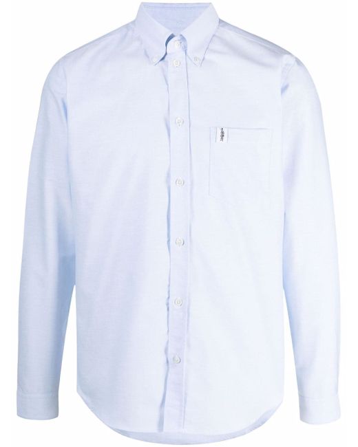 Mackintosh long-sleeve button-fastening shirt