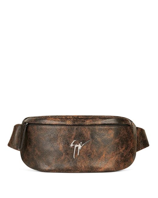 Giuseppe Zanotti Design Mirto leather belt bag
