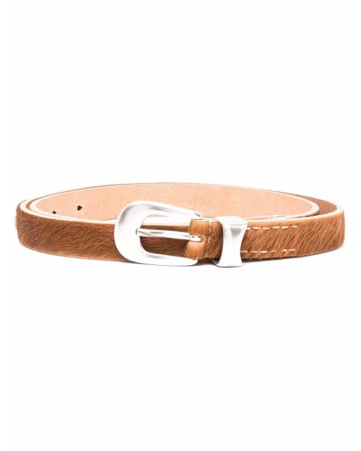 Our Legacy hair-finish belt