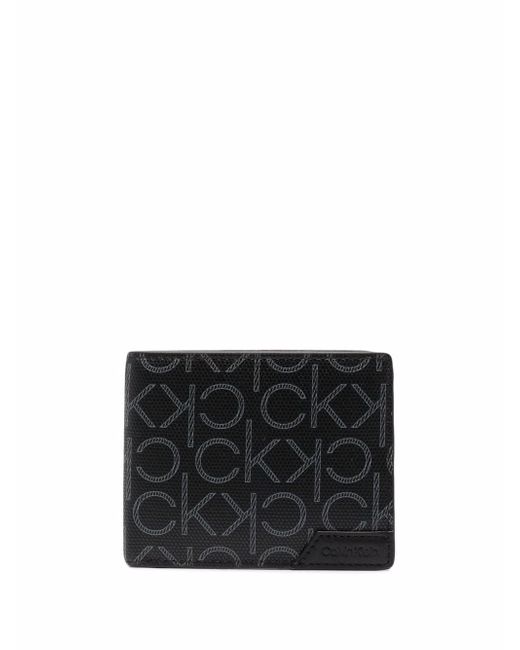 Calvin Klein logo print wallet