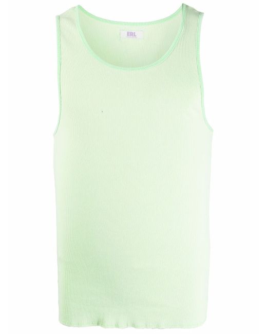 Erl piped-trim tank top