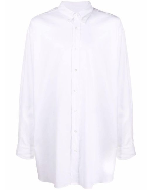 Maison Margiela long-length button-up shirt
