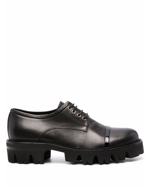 Malone Souliers chunky sole lace-up shoes