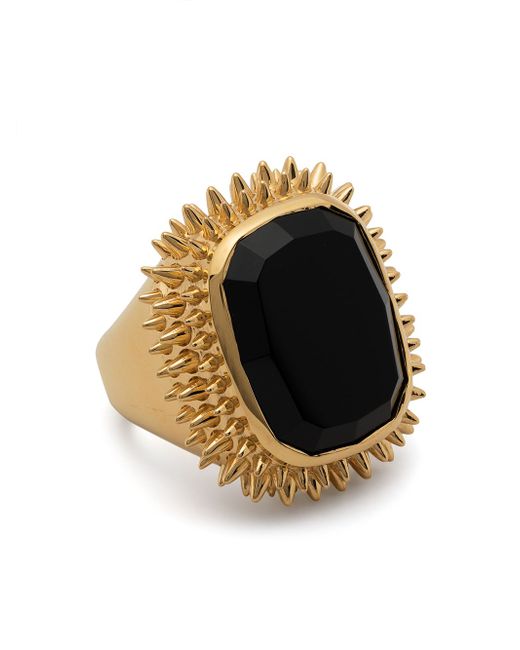 Undercover studded signet ring