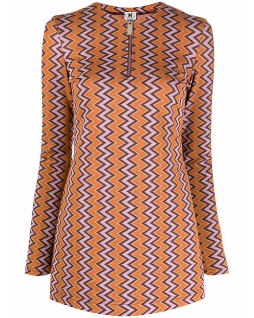 Missoni zigzag-print blouse