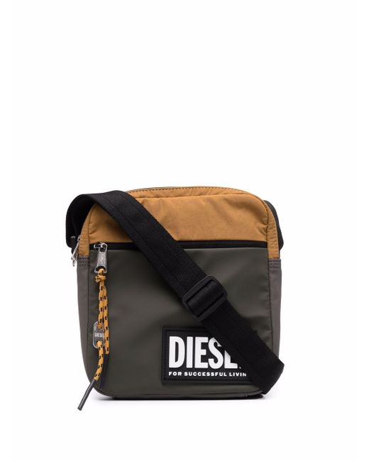 Diesel two-tone shoulder bag