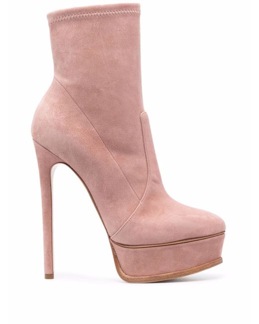 Casadei stiletto-heel platform ankle boots