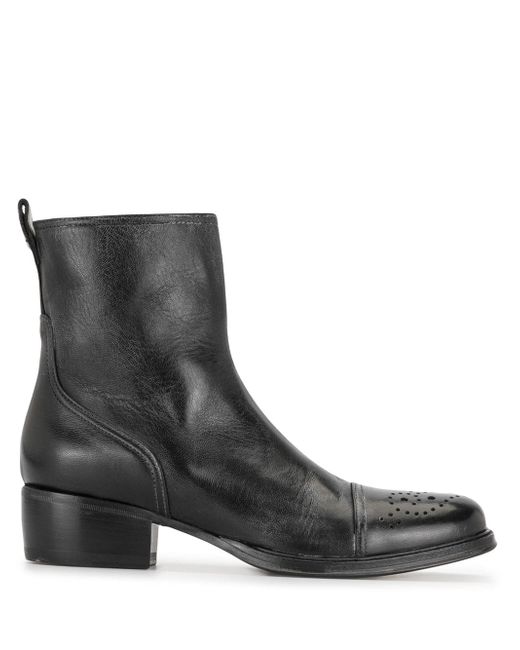 Premiata Panosh perforated ankle boots