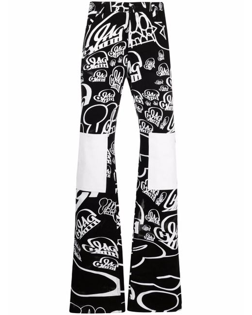 Off-White x Katsu printed straight-leg jeans