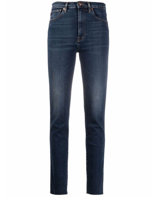 3X1 stonewashed skinny jeans