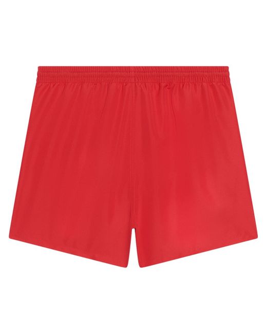 Balenciaga elasticated-waist swim shorts