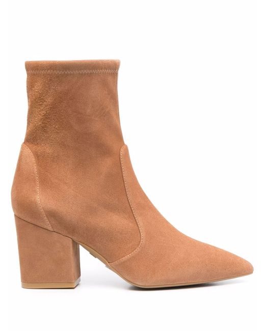 Stuart Weitzman pointed-toe ankle boots