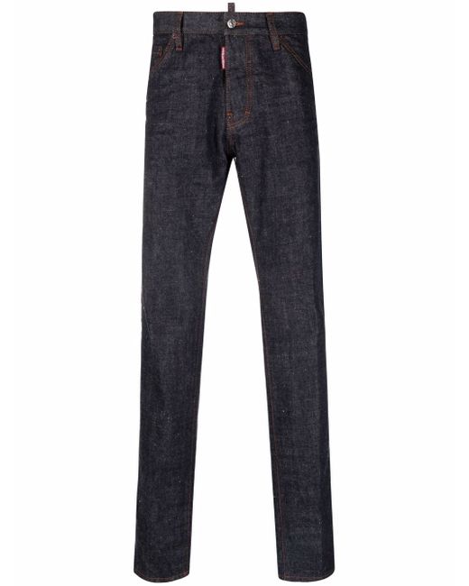 Dsquared2 logo-print tapered jeans
