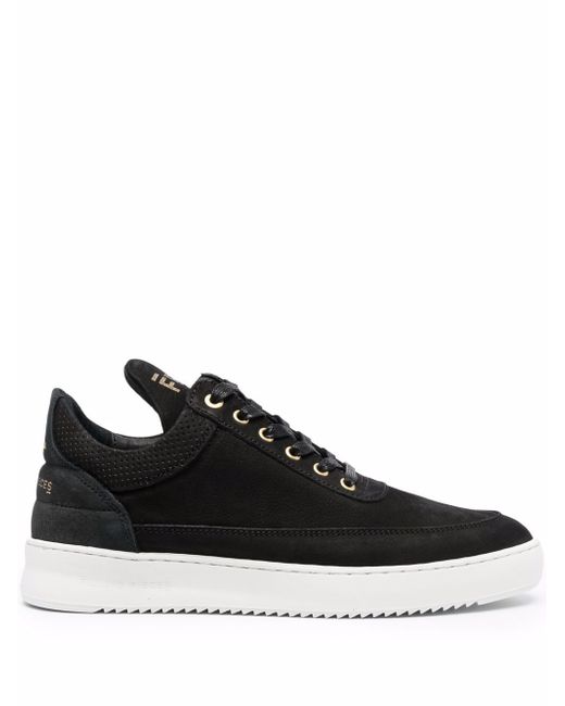 Filling Pieces logo low-top sneakers