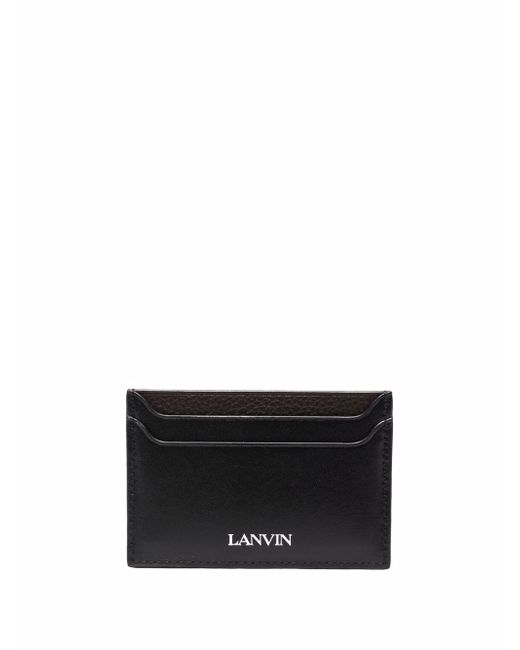 Lanvin leather card holder