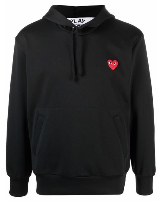 Comme Des Garçons Play heart-print pullover hoodie