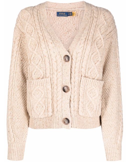Polo Ralph Lauren cable knit button-up cardigan