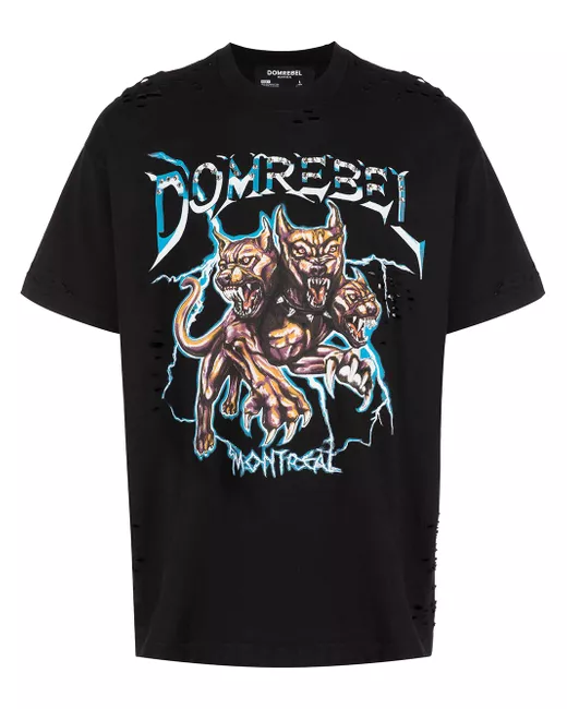 Dom Rebel Canine Box graphic-print T-shirt