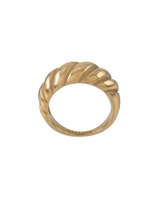 Nialaya Jewelry croissant ring