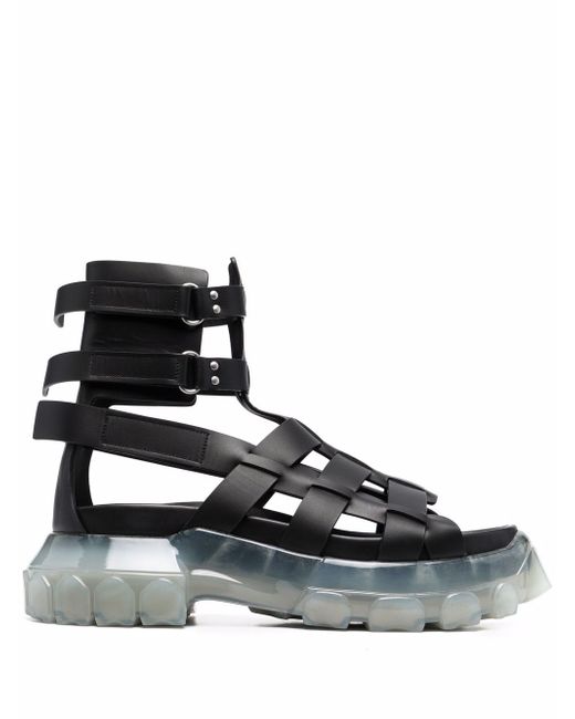 Rick Owens strappy leather sandals