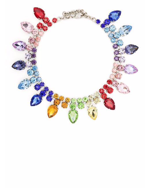 Philipp Plein crystal-embellished necklace