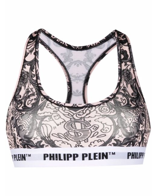 Philipp Plein New Baroque print bra