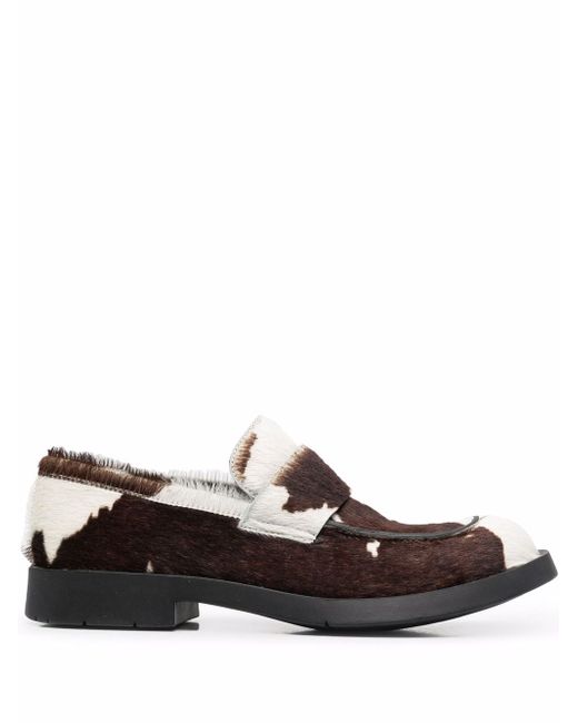 CamperLab 1978 cow print loafers