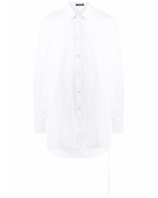 Ann Demeulemeester long-line button-up shirt