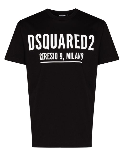 Dsquared2 D2 LOGO COOL SS TEE BLK