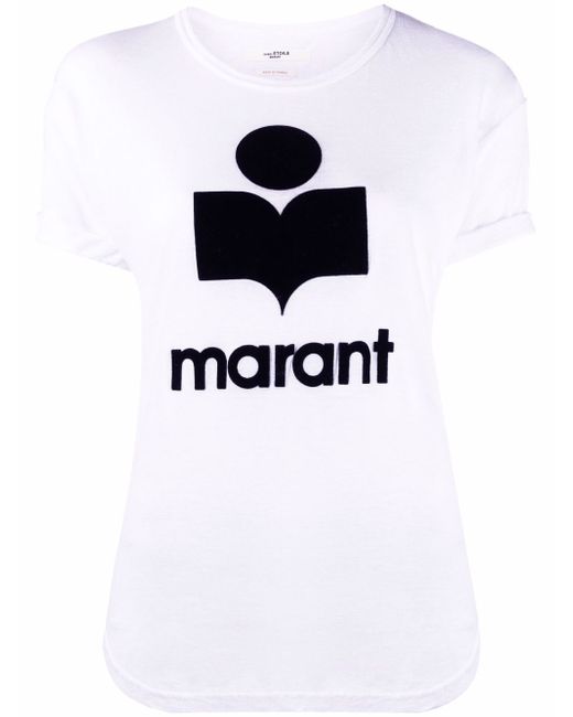 Isabel Marant Etoile logo-print T-shirt