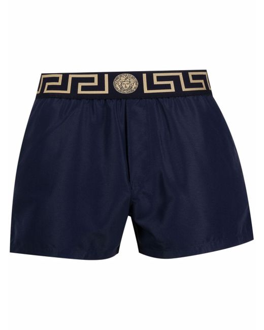 Versace Greca-trim swim shorts