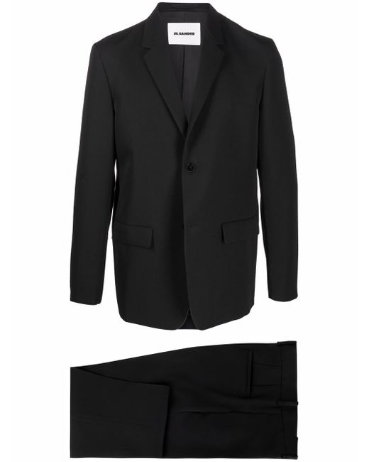 Jil Sander fitted single-breasted suit